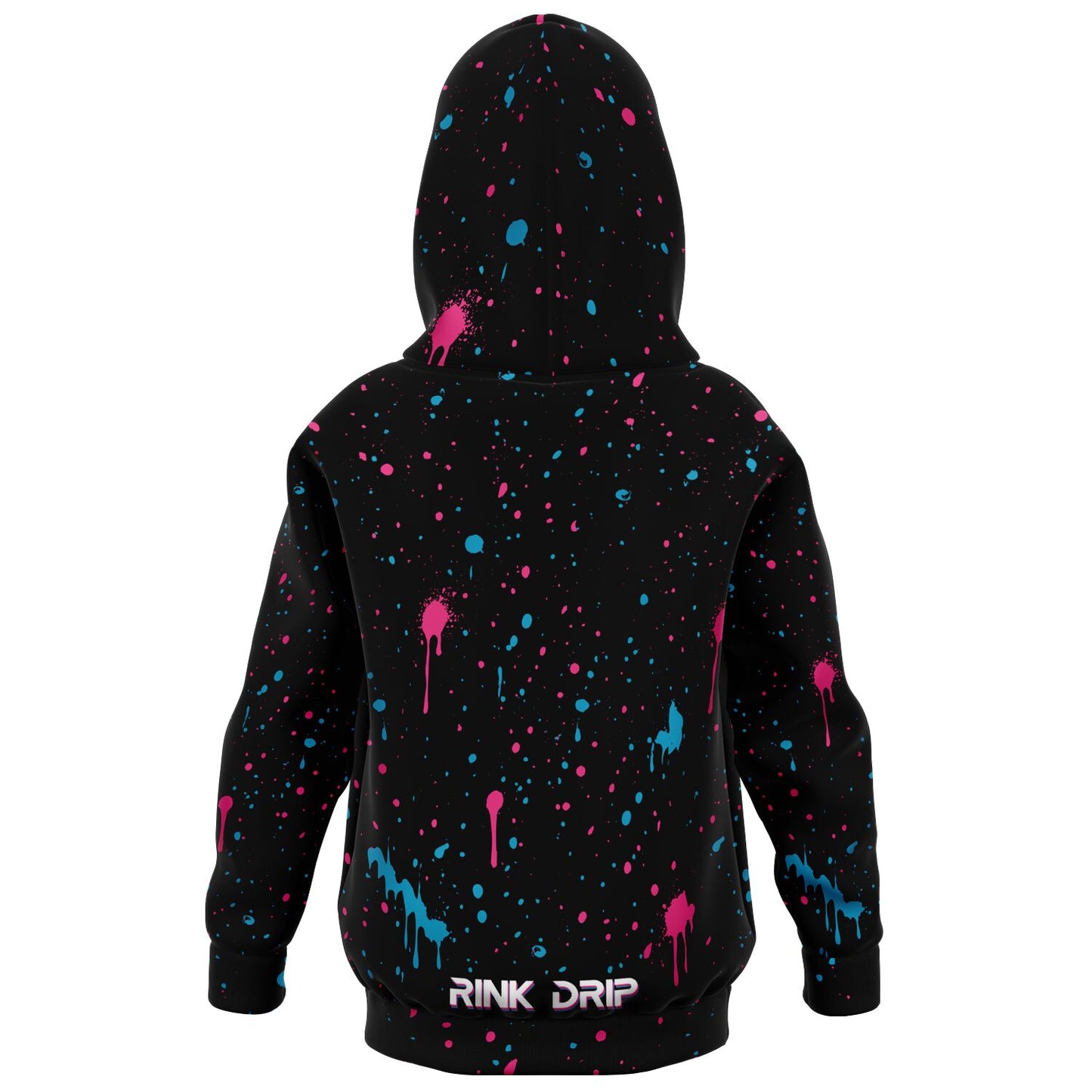 Rink Drip Youth Hoodie – Splatter Series: Paint the Ice