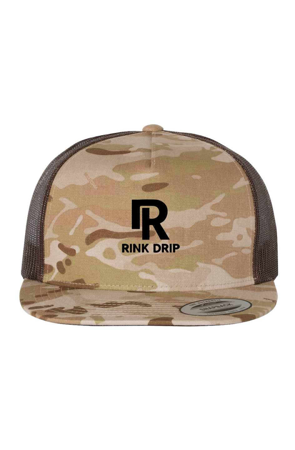 Rink Drip Multicam Brown Trucker - 5 Panel Edition