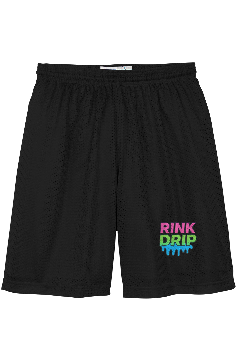 Rink Drip Youth Mesh Shorts - Neon Edition