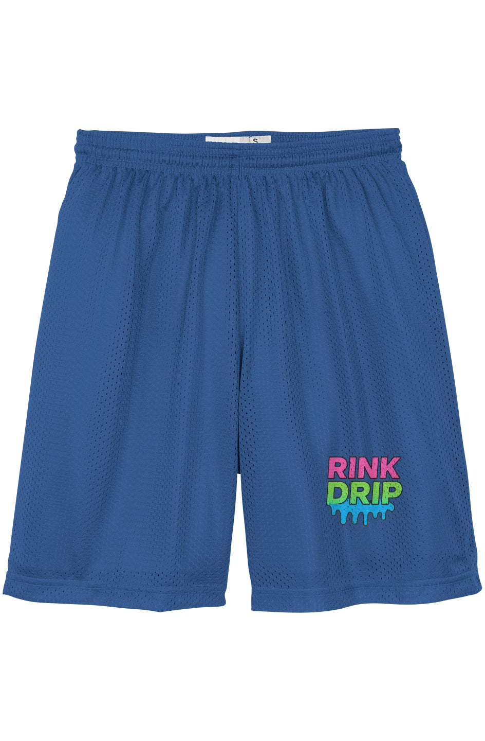 Rink Drip Youth Mesh Shorts - Neon Edition