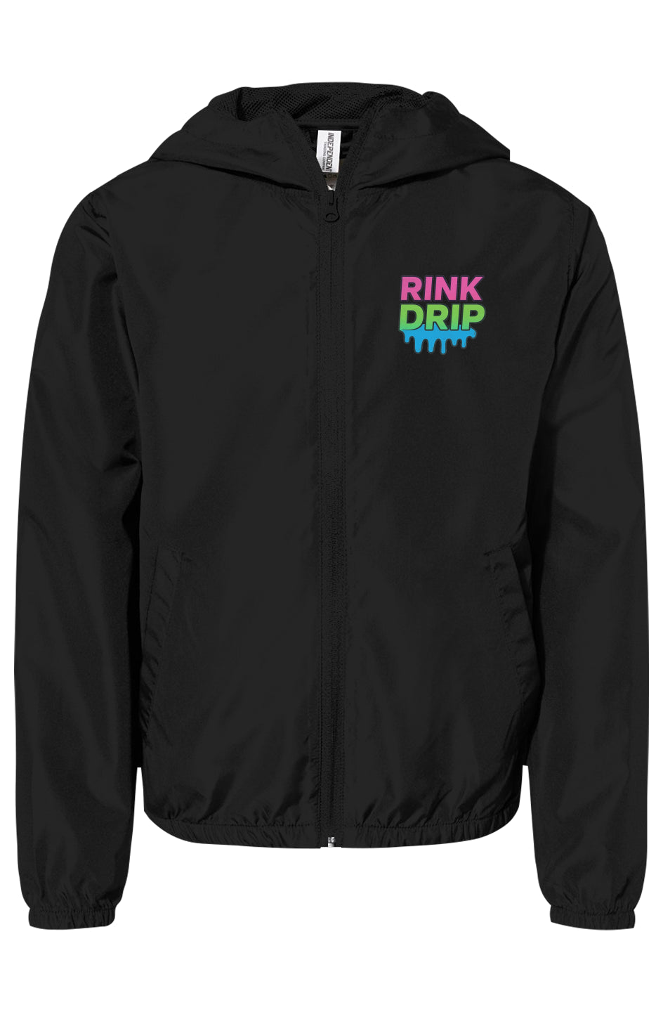 Rink Drip Youth Windbreaker - Neon Edition