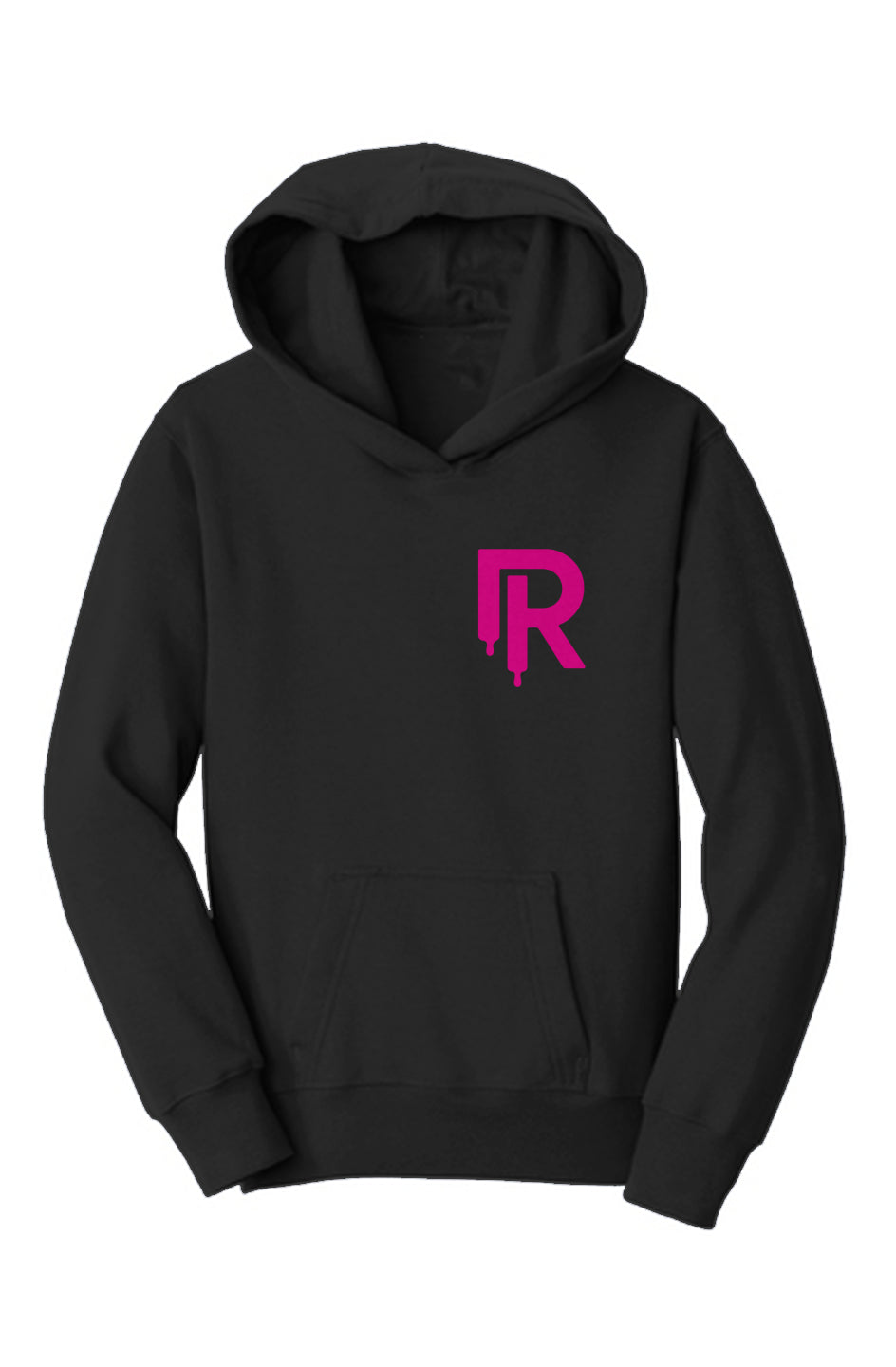 Rink Drip Youth Hoodie - Neon Splash Edition