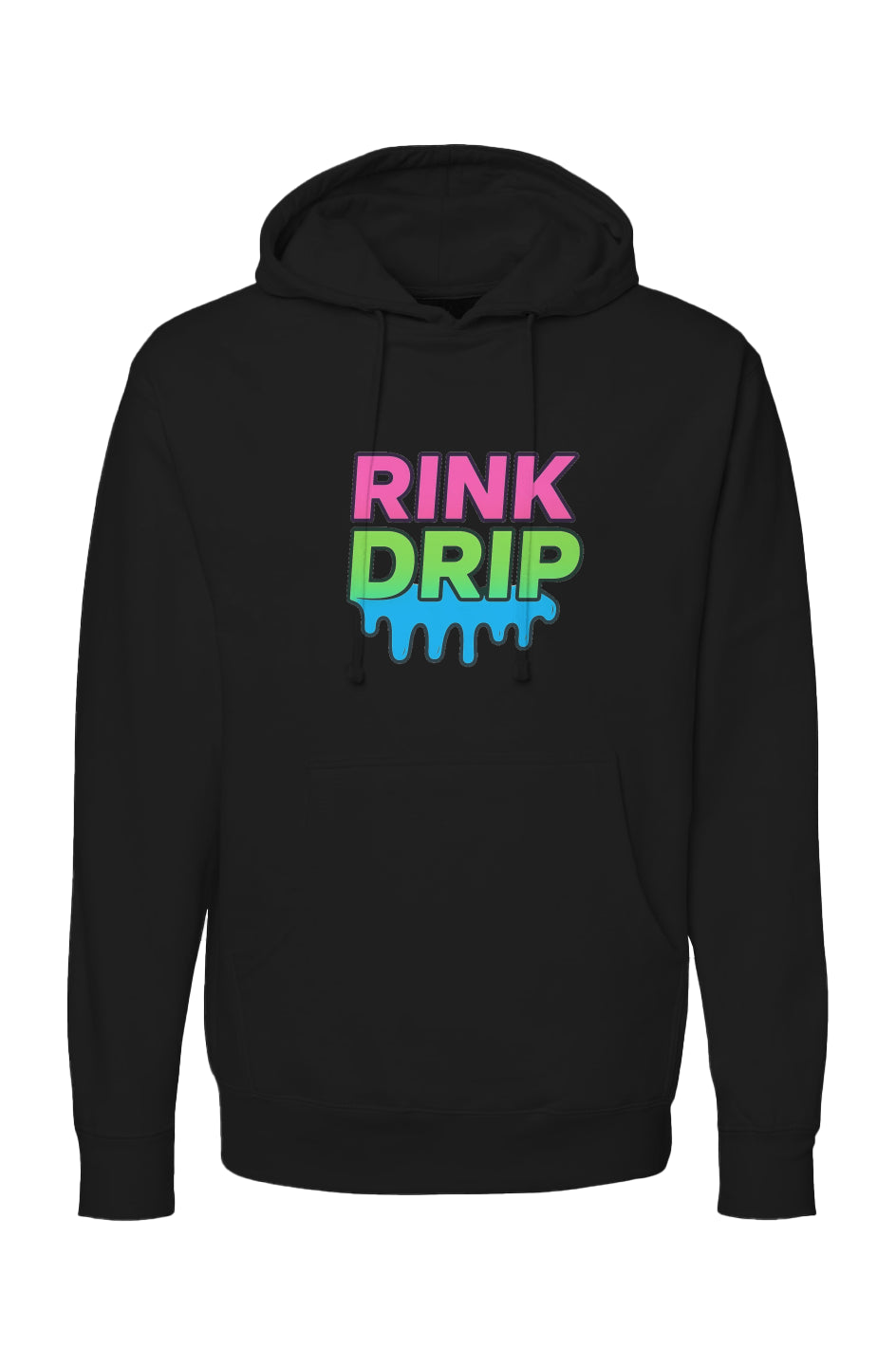 Rink Drip Fleece Hoodie – Neon Edition