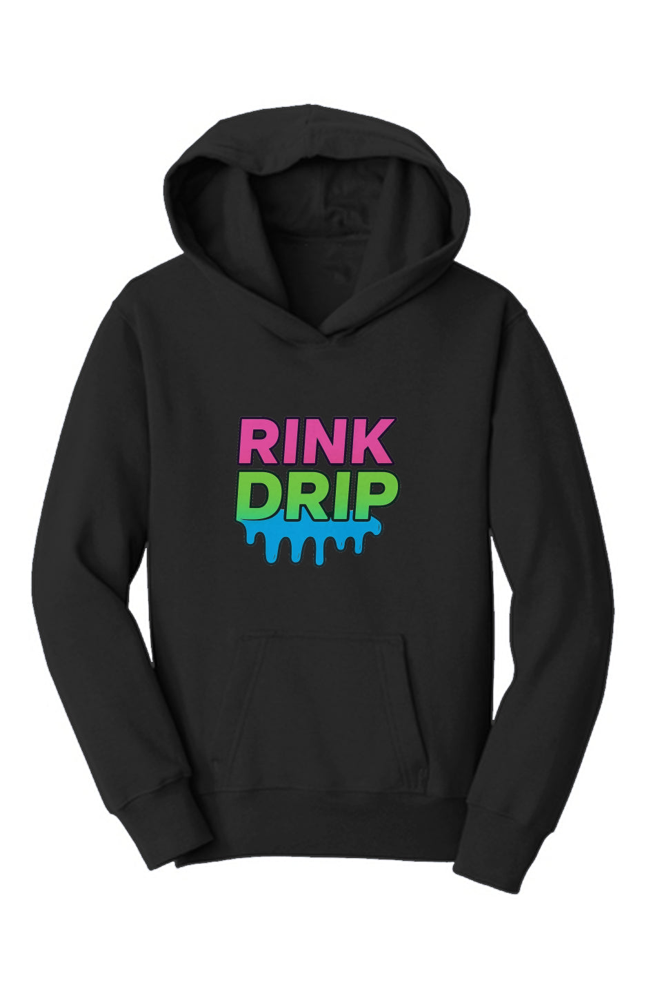 Rink Drip Youth Hoodie – Neon Edition