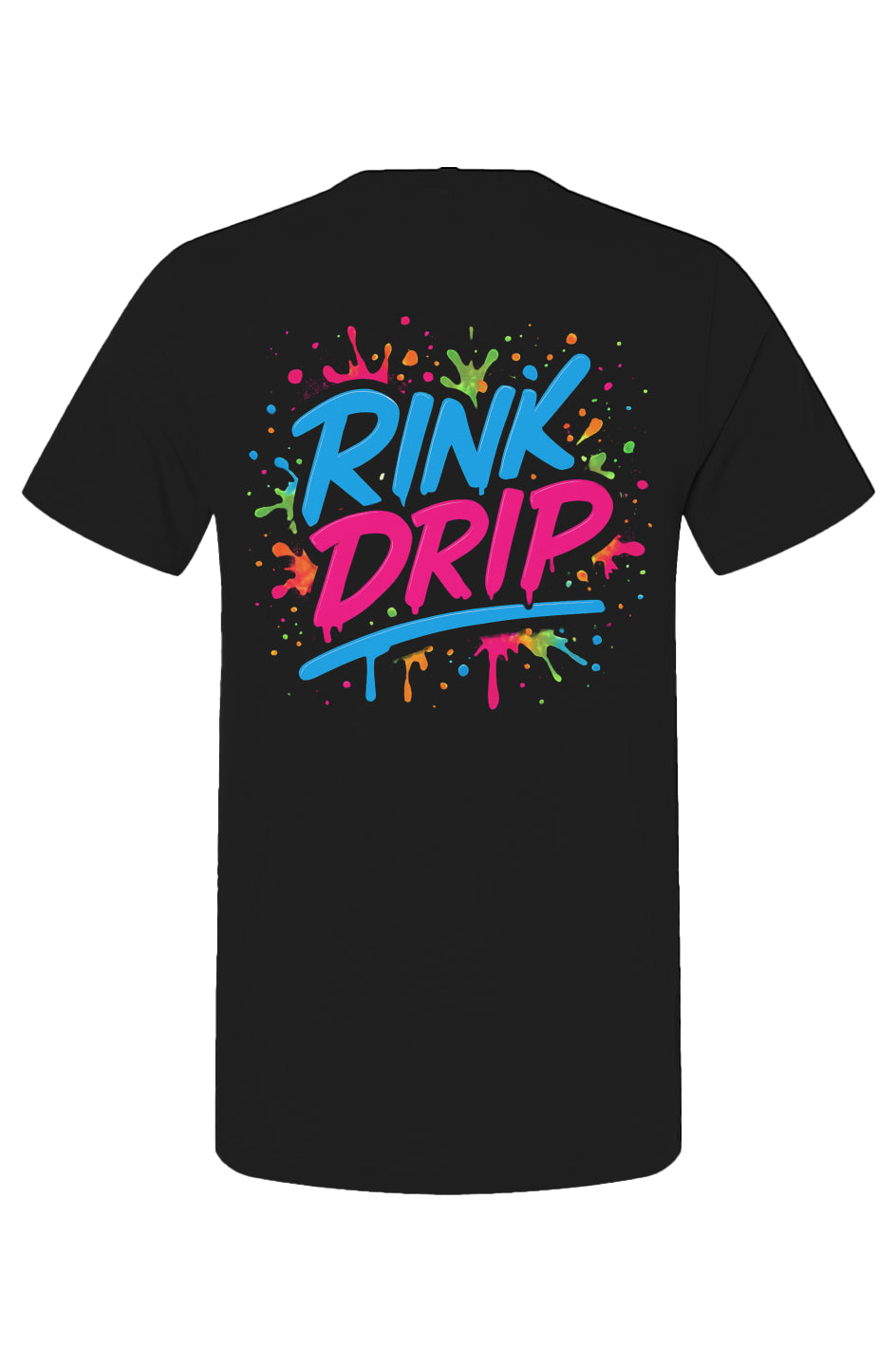 Rink Drip Tee - Neon Splash Edition