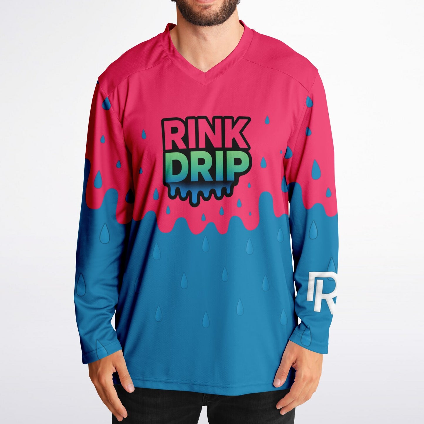 Rink Drip Alternate Jersey – Pink & Blue Edition