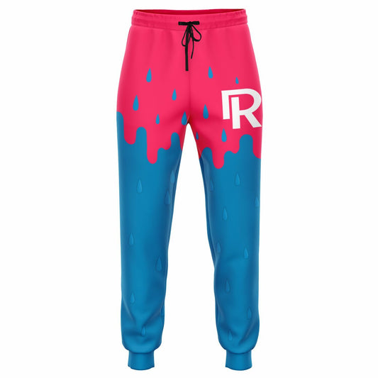 Rink Drip Adult Joggers – Pink & Blue Drop Edition