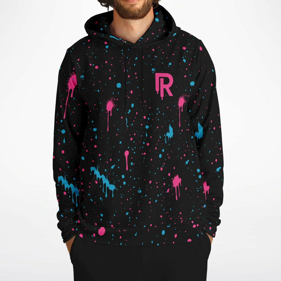 Rink Drip Adult Hoodie – Splatter Series: Paint the Ice