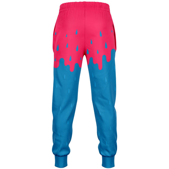 Rink Drip Youth Joggers - Pink & Blue Drop Edition