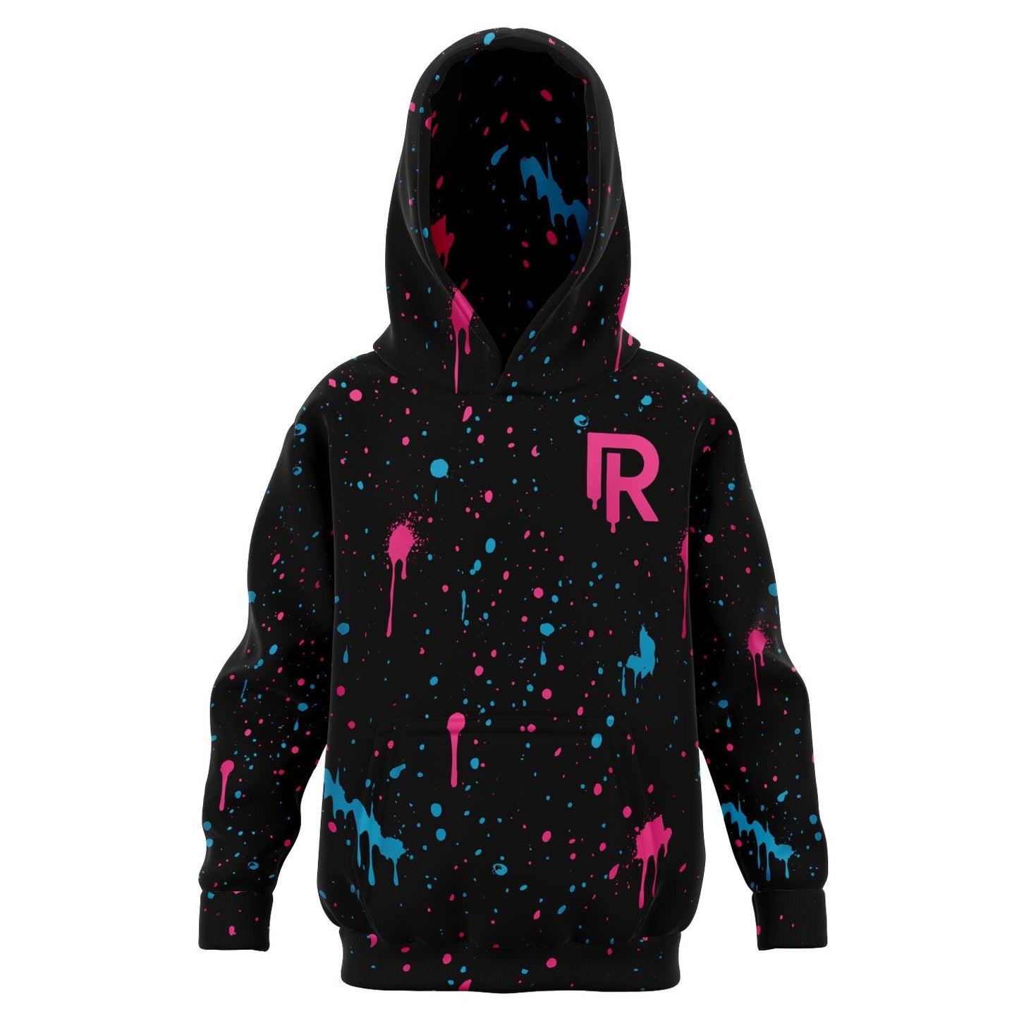 Rink Drip Youth Hoodie – Splatter Series: Paint the Ice