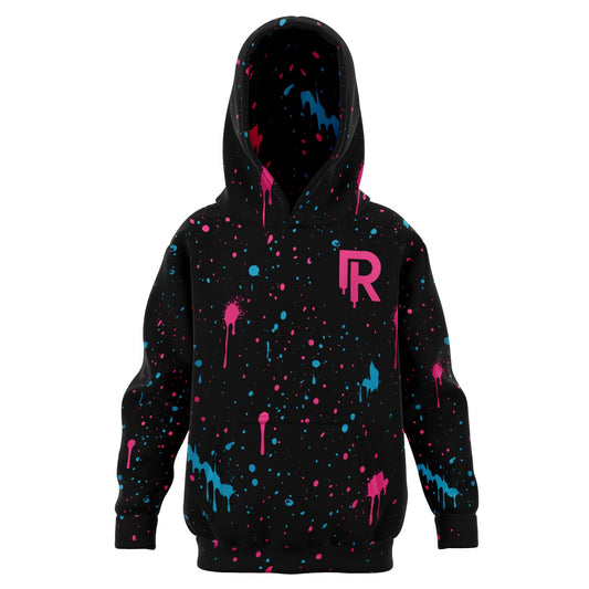 Rink Drip Youth Hoodie – Splatter Series: Paint the Ice