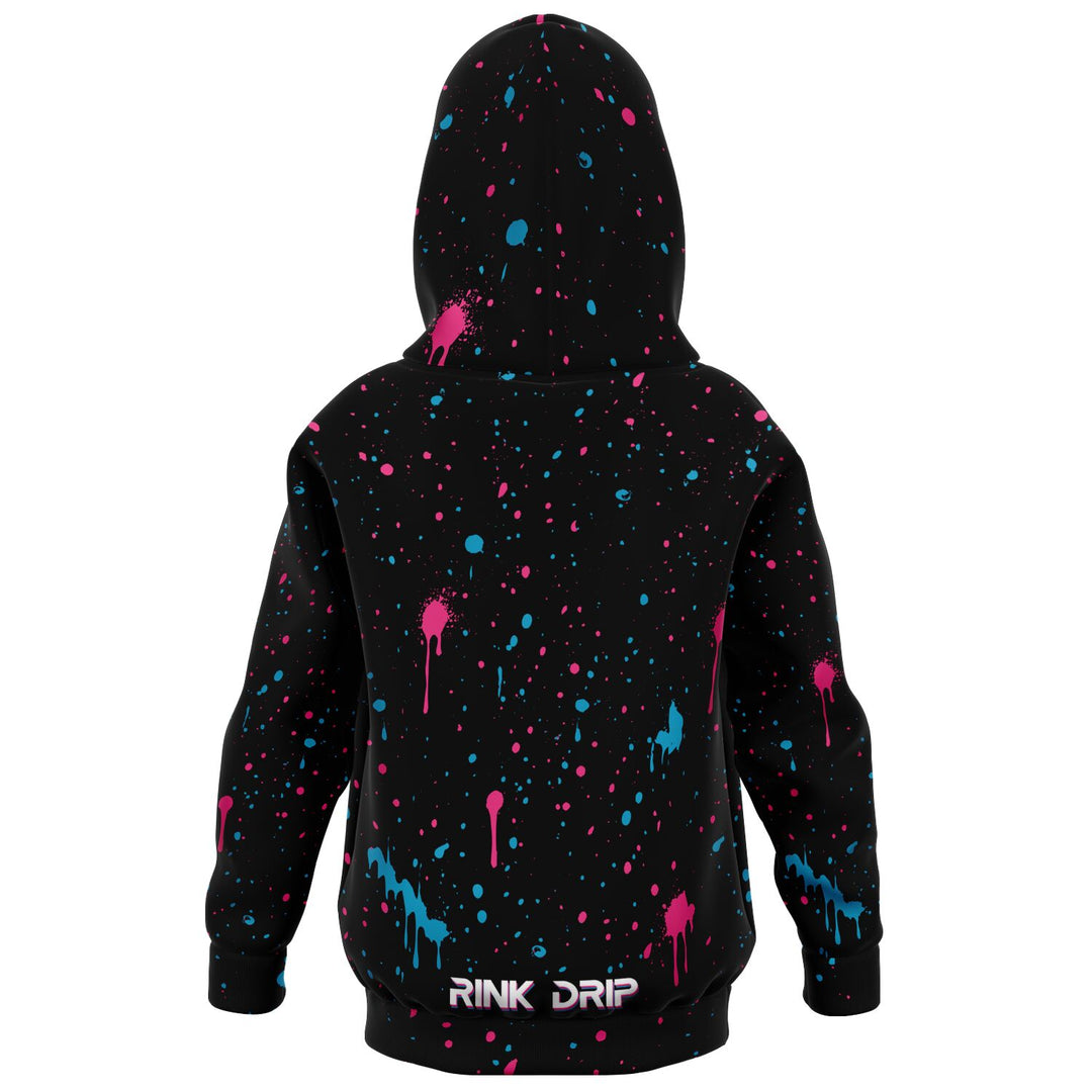 Rink Drip Youth Hoodie – Splatter Series: Paint the Ice