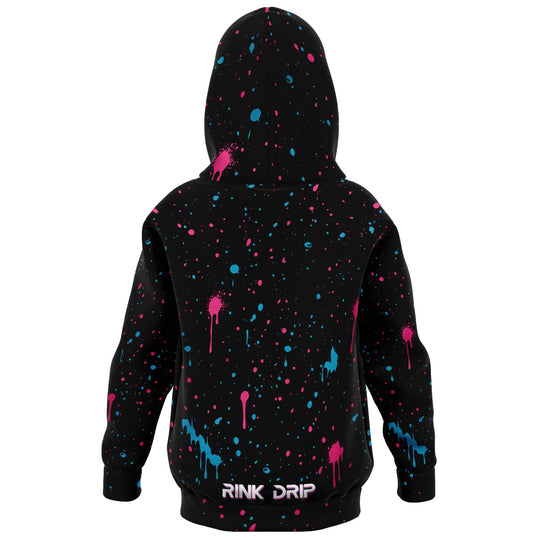 Rink Drip Youth Hoodie – Splatter Series: Paint the Ice