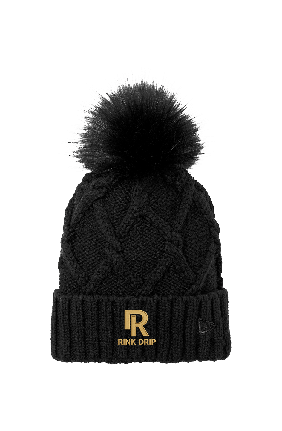 Rink Drip Luxe Pom Beanie