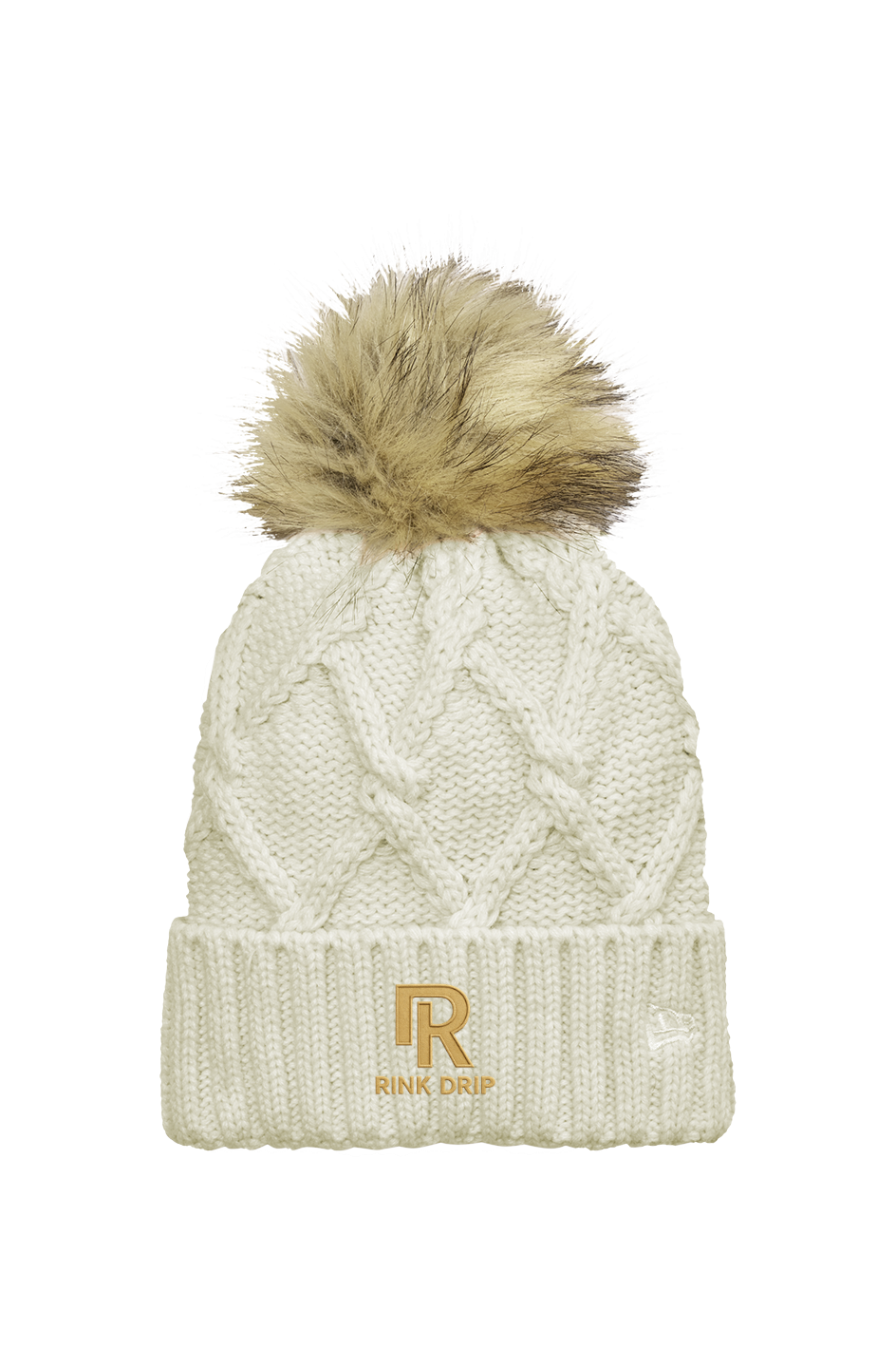 Rink Drip Luxe Pom Beanie