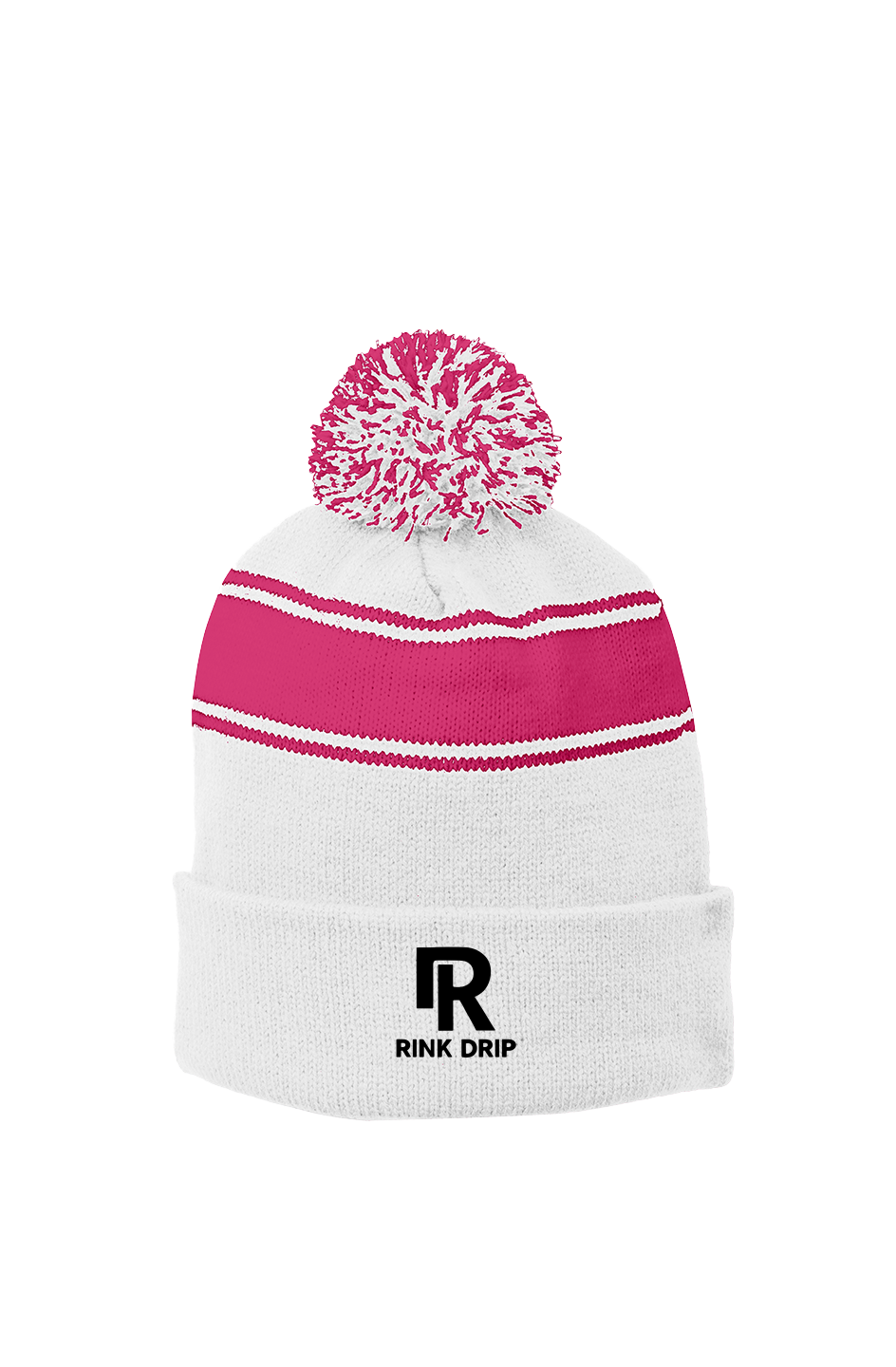 Rink Drip Pom Beanie
