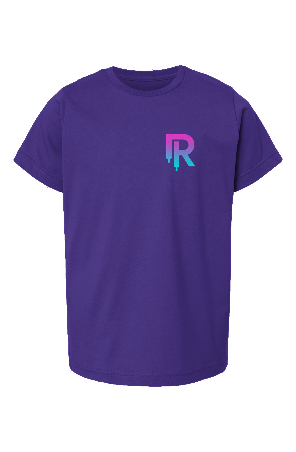 Rink Drip Youth Tee: Neon Logo Edition 