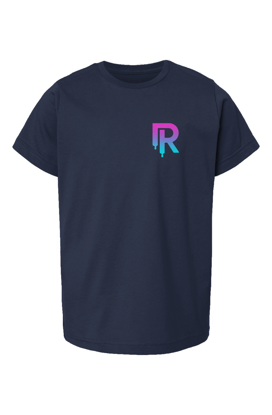 Rink Drip Youth Tee: Neon Logo Edition 