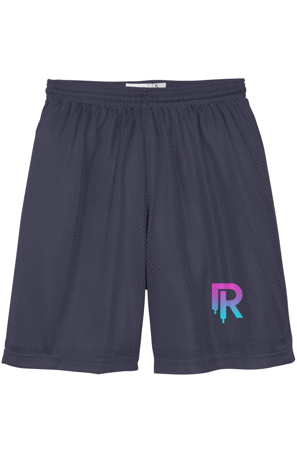 Rink Drip Youth Shorts: Neon Logo Edition