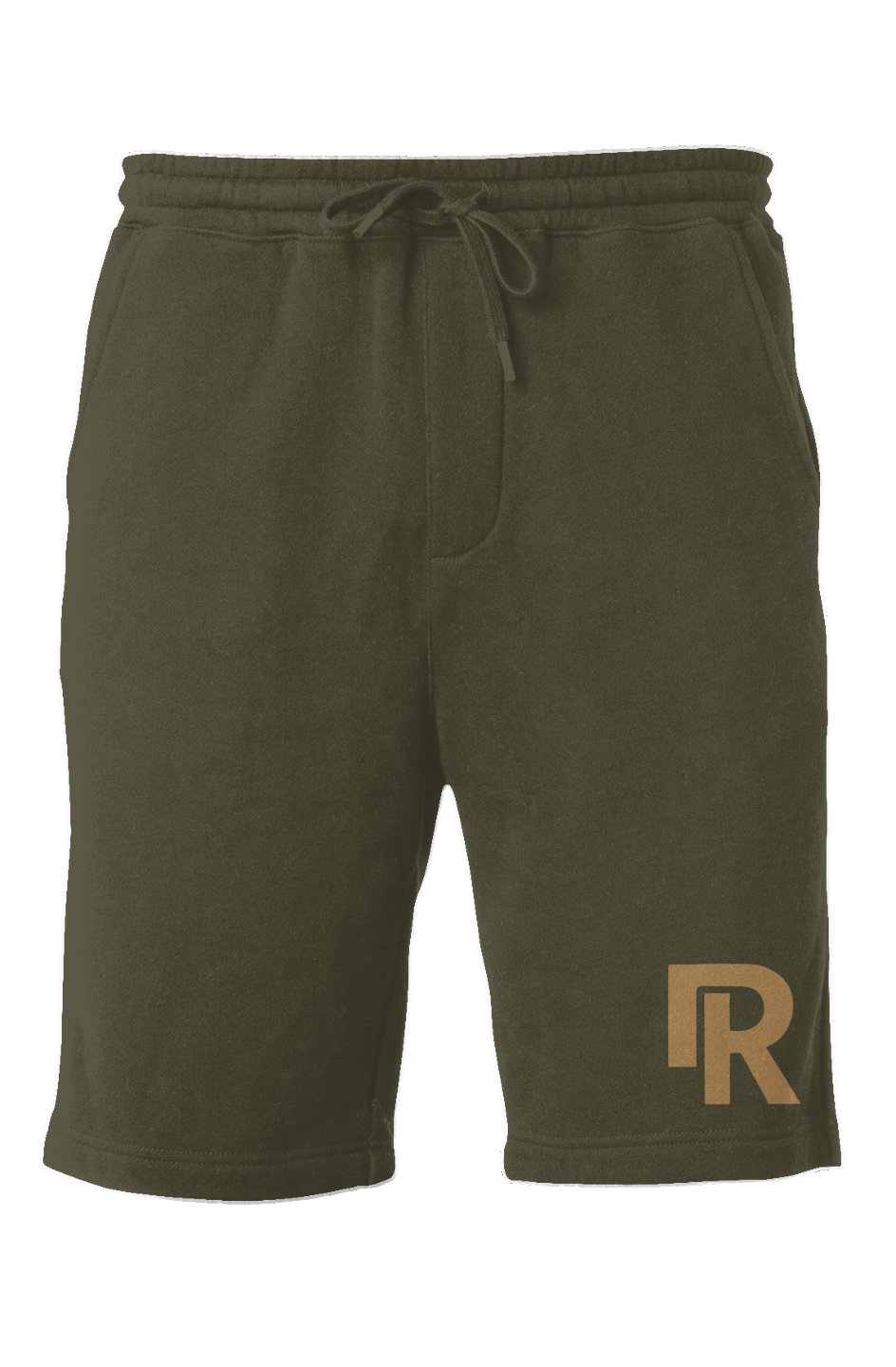 Rink Drip Men's Essentials: Earth Tone Fleece Shor