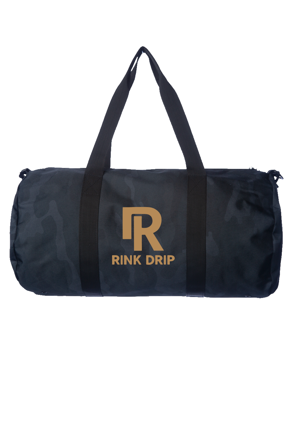 Rink Drip Black Camo Day Trip Duffle - Tan Mark Ed