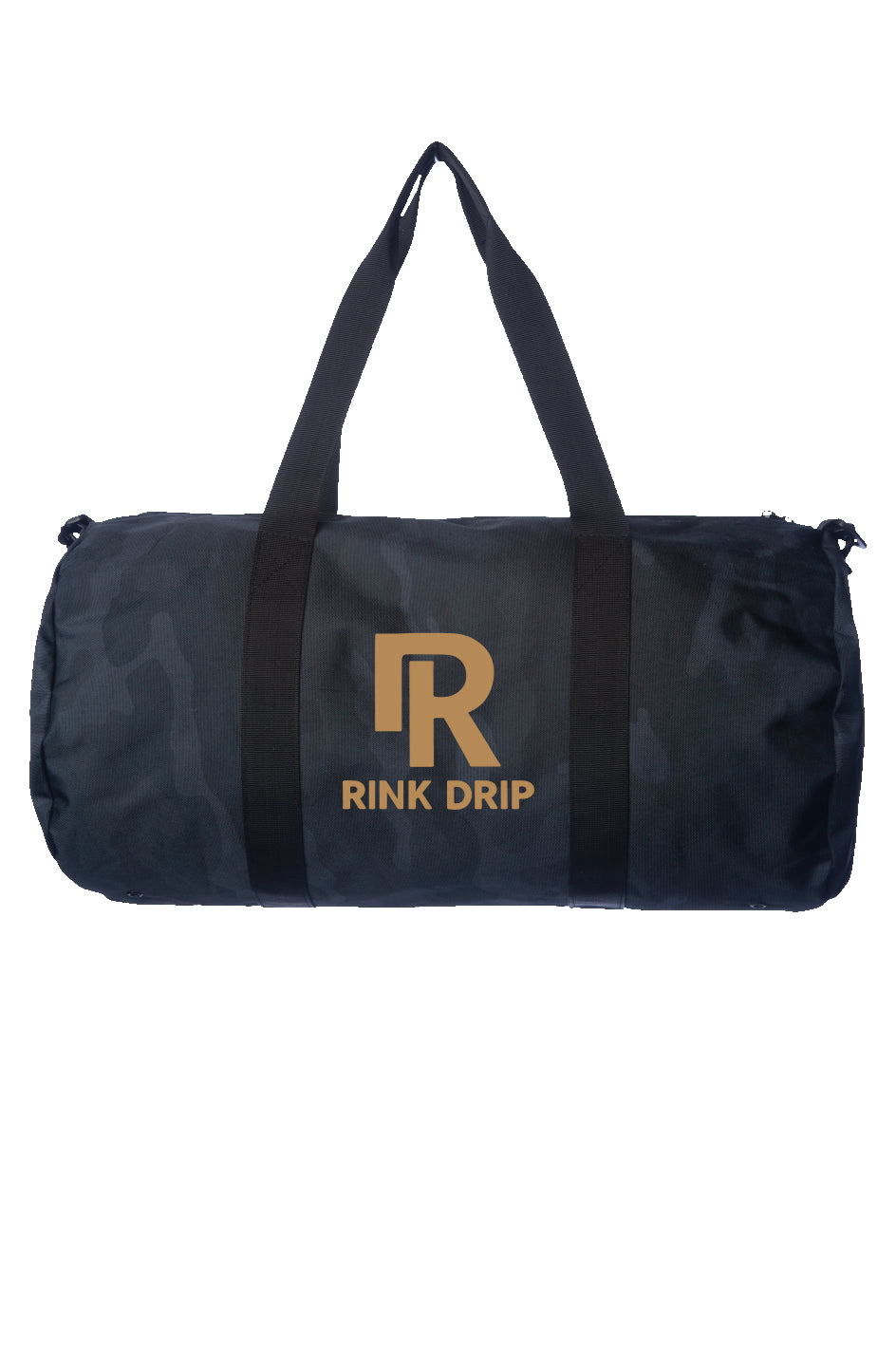 Rink Drip Black Camo Day Trip Duffle - Tan Mark Ed