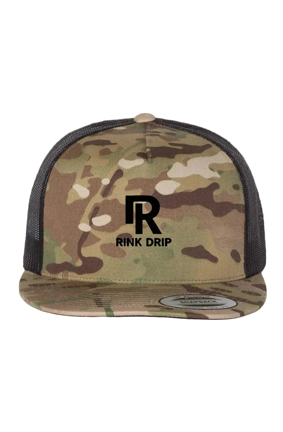 Rink Drip Multicam Blackout Trucker - 5 panel Edit