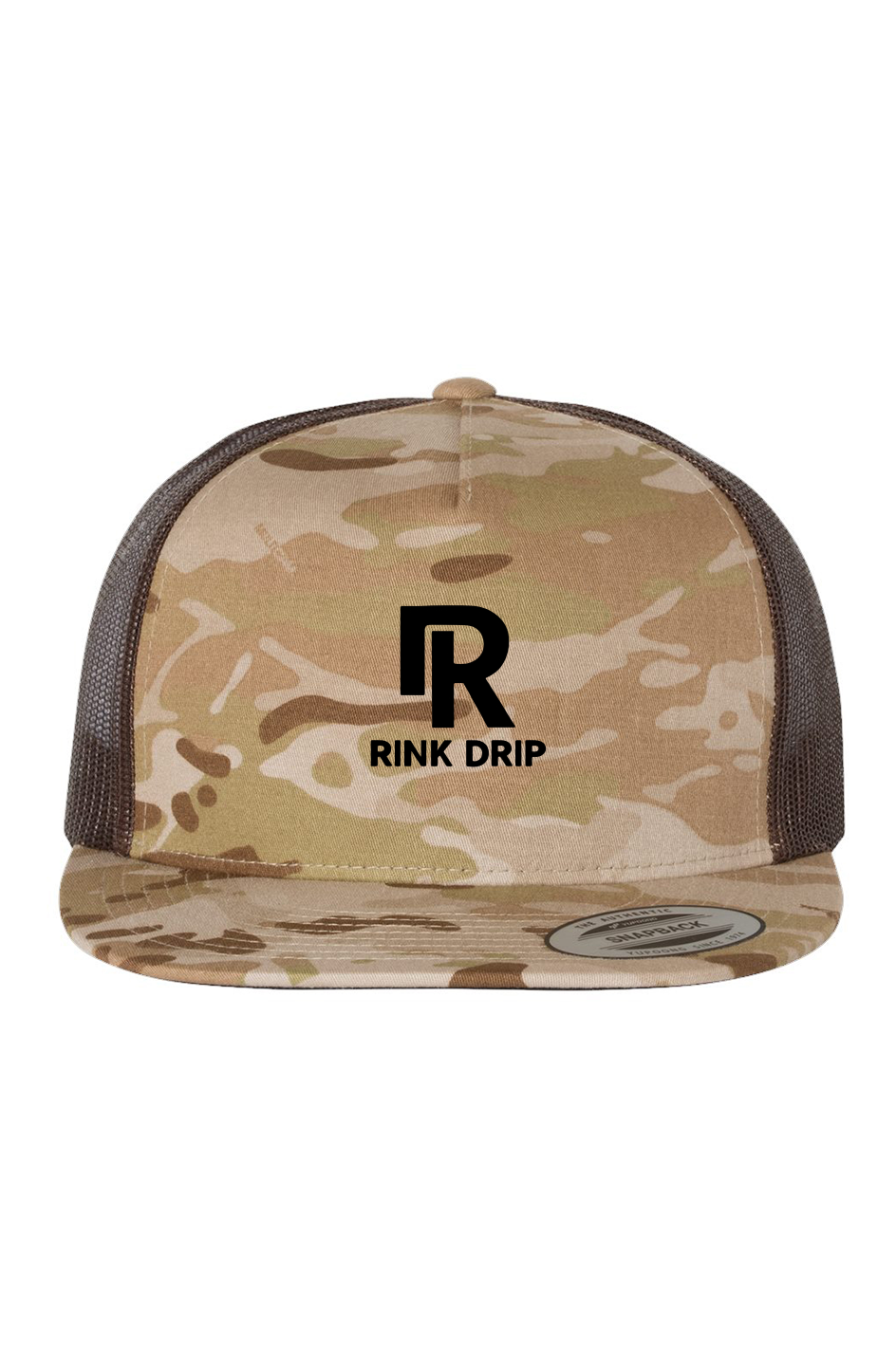 Rink Drip Multicam Brown Trucker - 5 Panel Edition