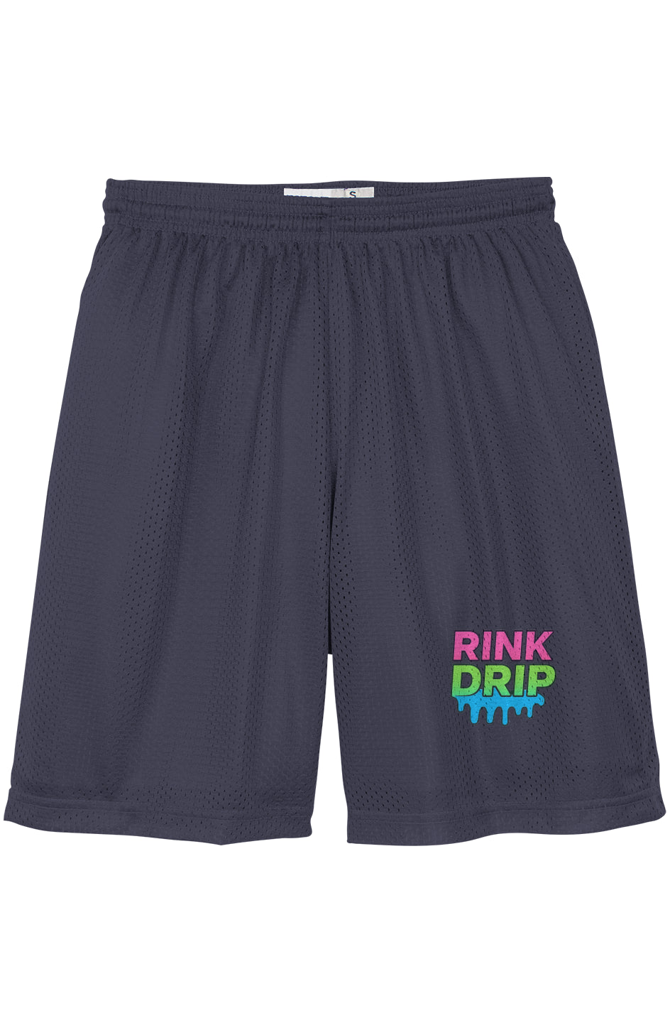 Rink Drip Youth Mesh Shorts - Neon Edition