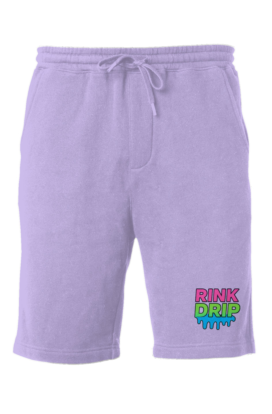 Rink Drip Midweight Fleece Shorts - Neon Edition