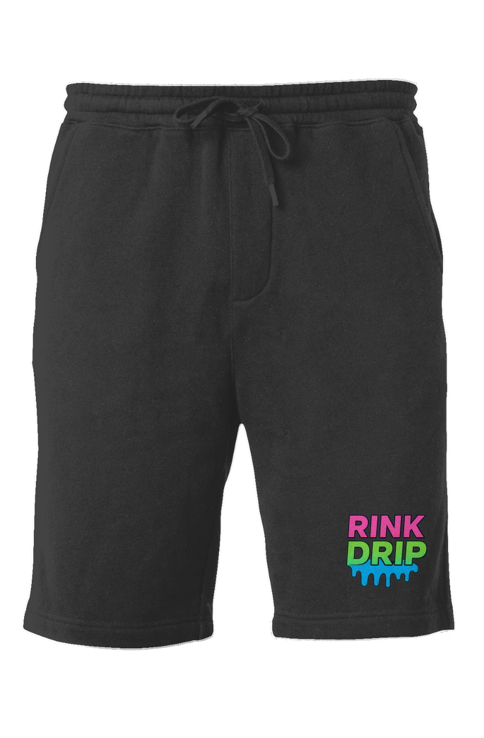 Rink Drip Midweight Fleece Shorts - Neon Edition