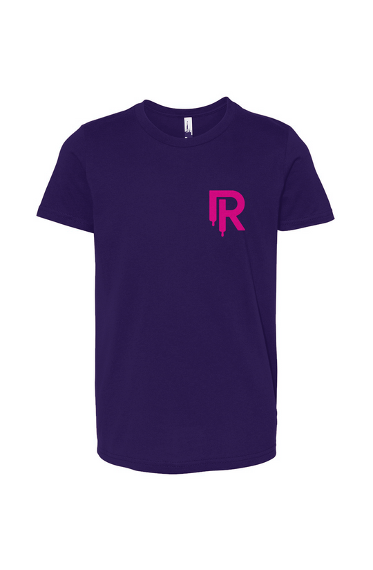 Rink Drip Youth Tee - Neon Splash Edition