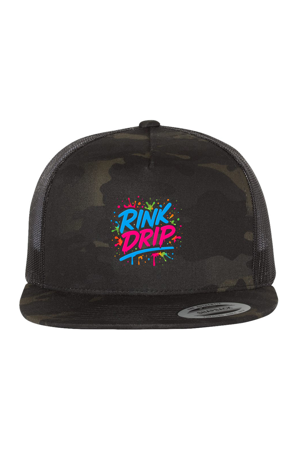 Rink Drip Multicam Black - Neon Splash Edition
