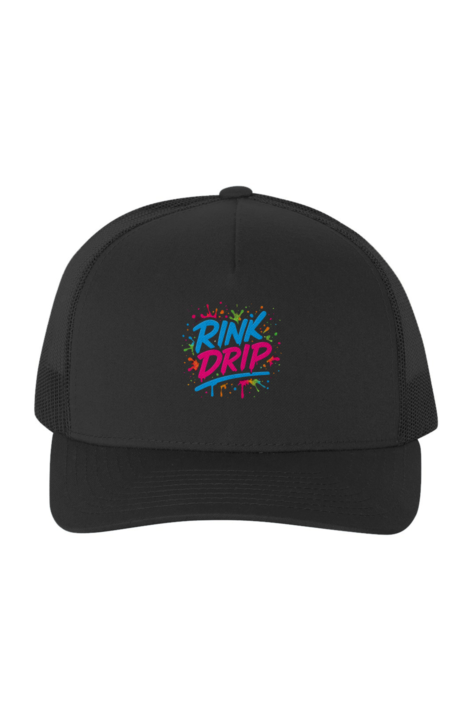 Rink Drip Snapback - Neon Splash Edition