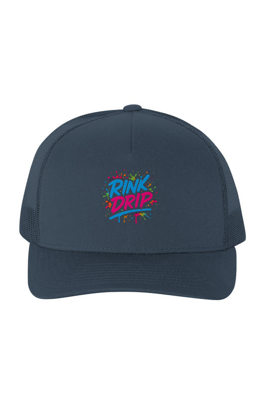 Rink Drip Snapback - Neon Splash Edition