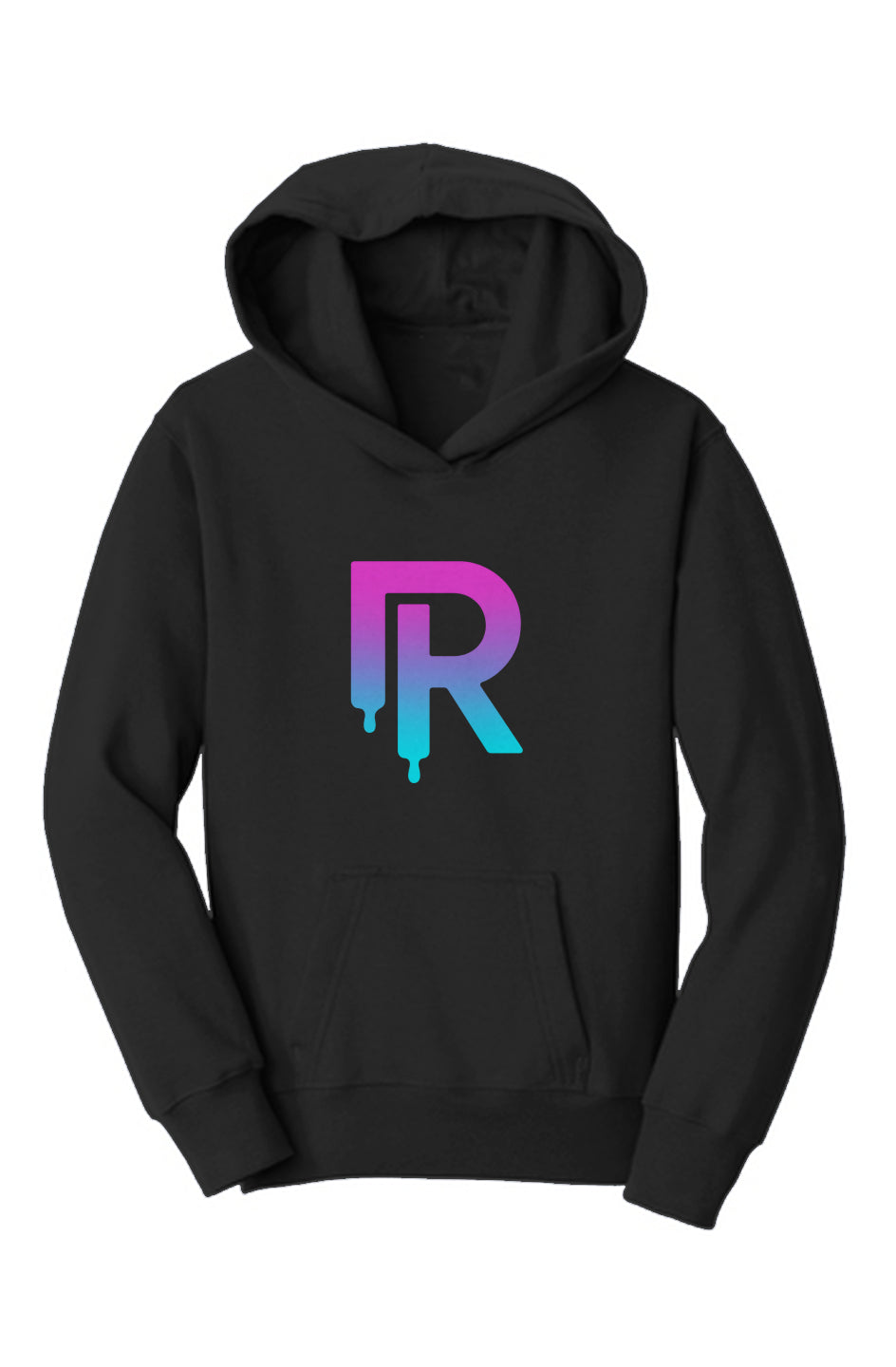 Rink Drip Youth Hoodie - Neon Logo