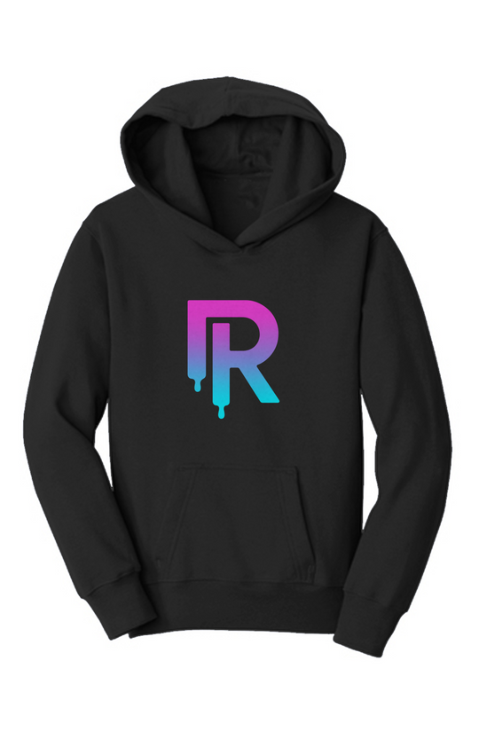 Rink Drip Youth Hoodie - Neon Logo