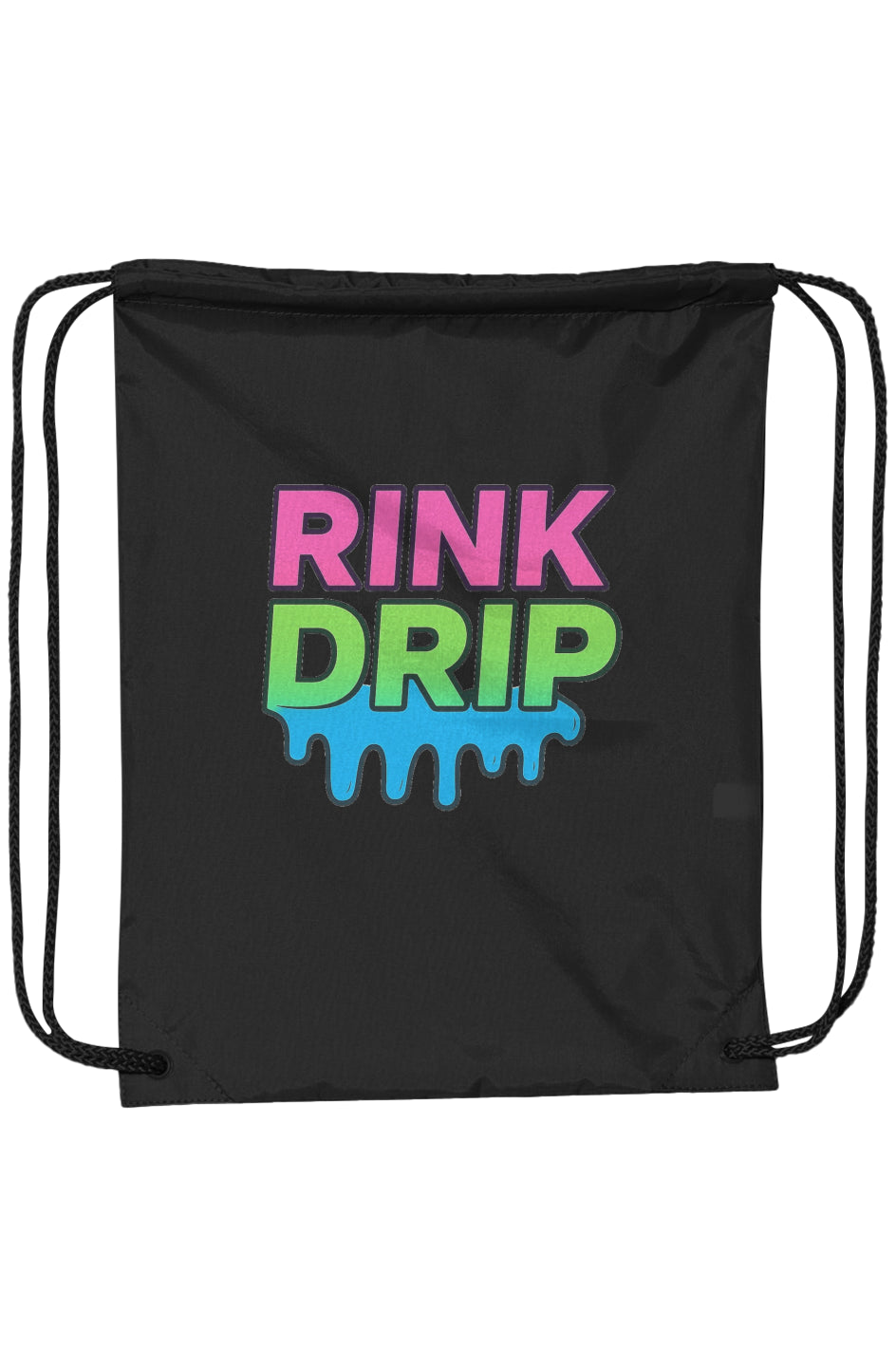 Rink Drip Gradient Drawstring Pack - Neon Edition