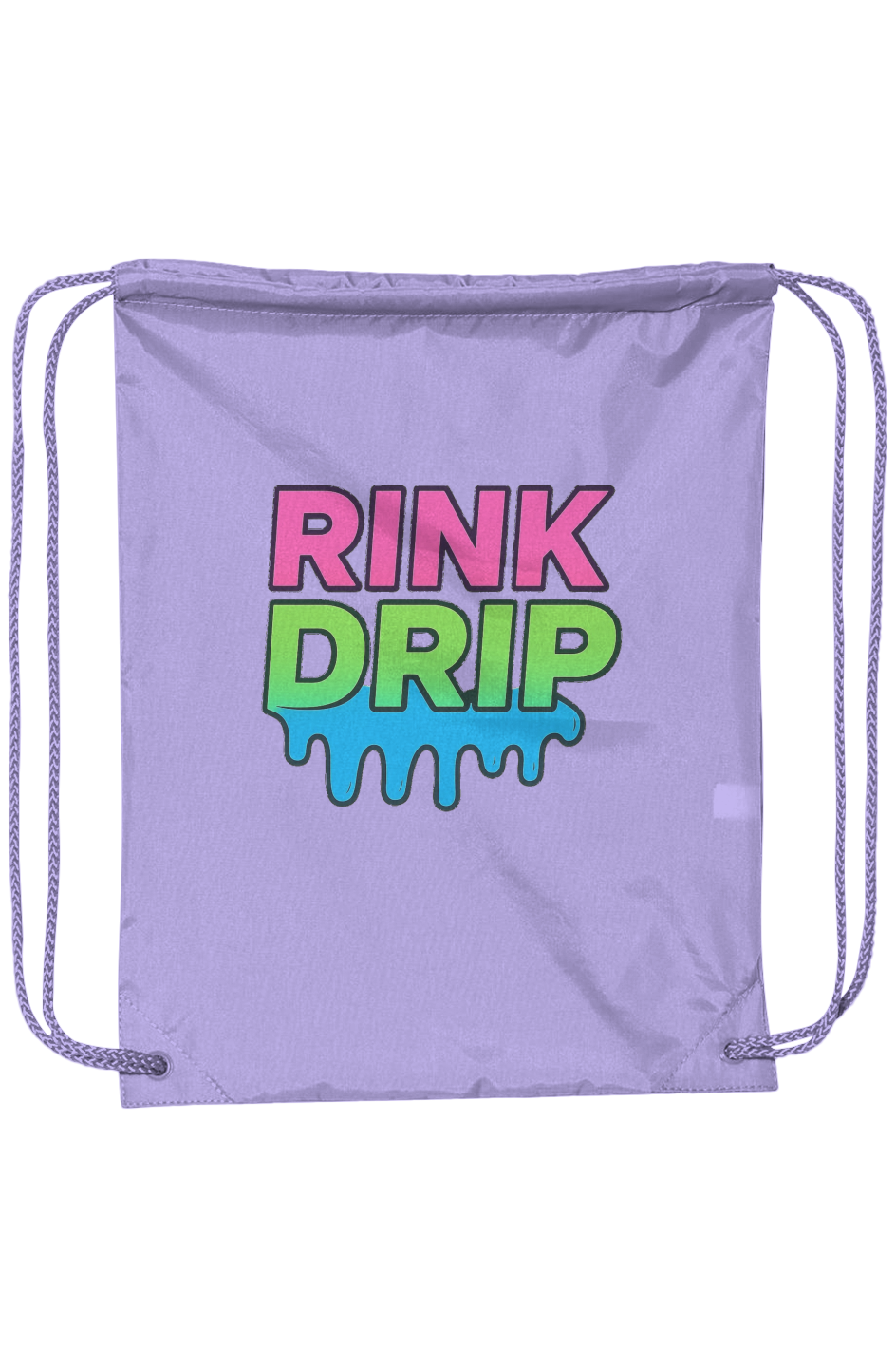 Rink Drip Gradient Drawstring Pack - Neon Edition