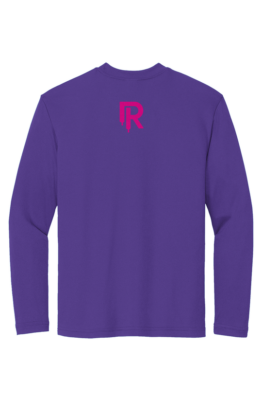 Rink Drip Youth Long Sleeve Tee - Neon Edition