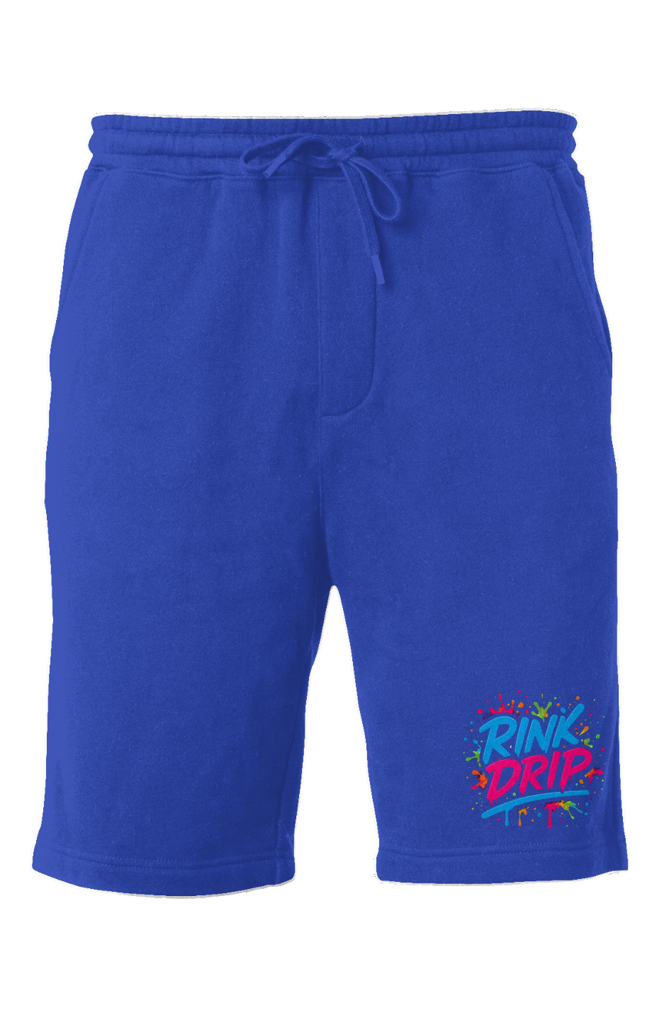 Rink Drip Midweight Fleece Shorts - Neon Splash Ed