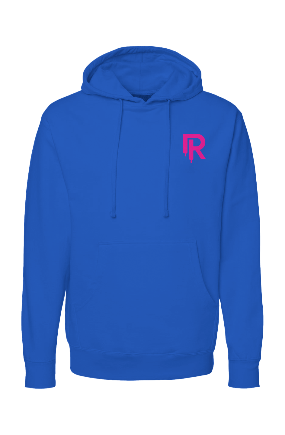 Rink Drip Fleece Hoodie – Neon Splash Edition