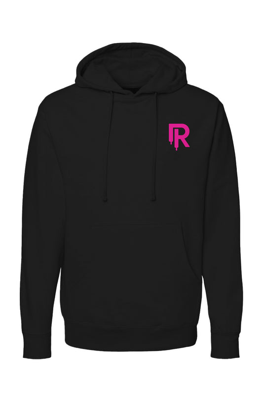 Rink Drip Fleece Hoodie – Neon Splash Edition