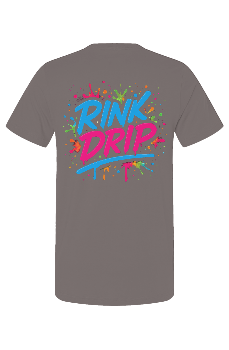 Rink Drip Tee - Neon Splash Edition