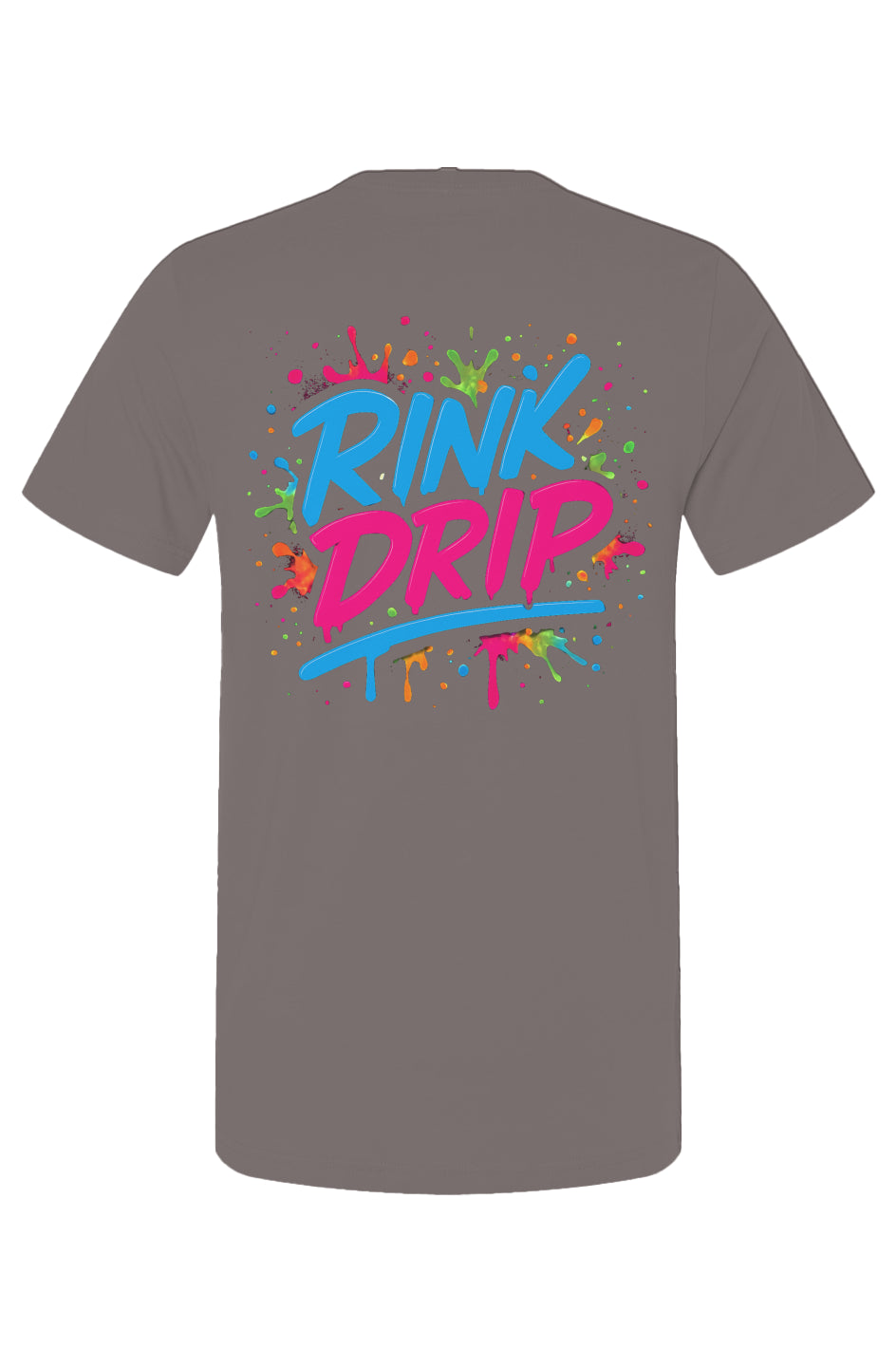Rink Drip Tee - Neon Splash Edition
