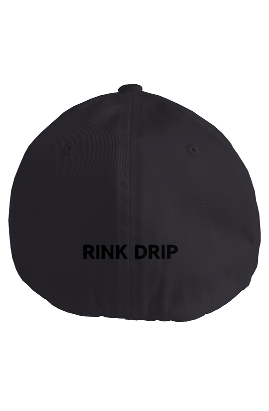 Rink Drip Fitted Hat Double Sided - Earth Drop Ess