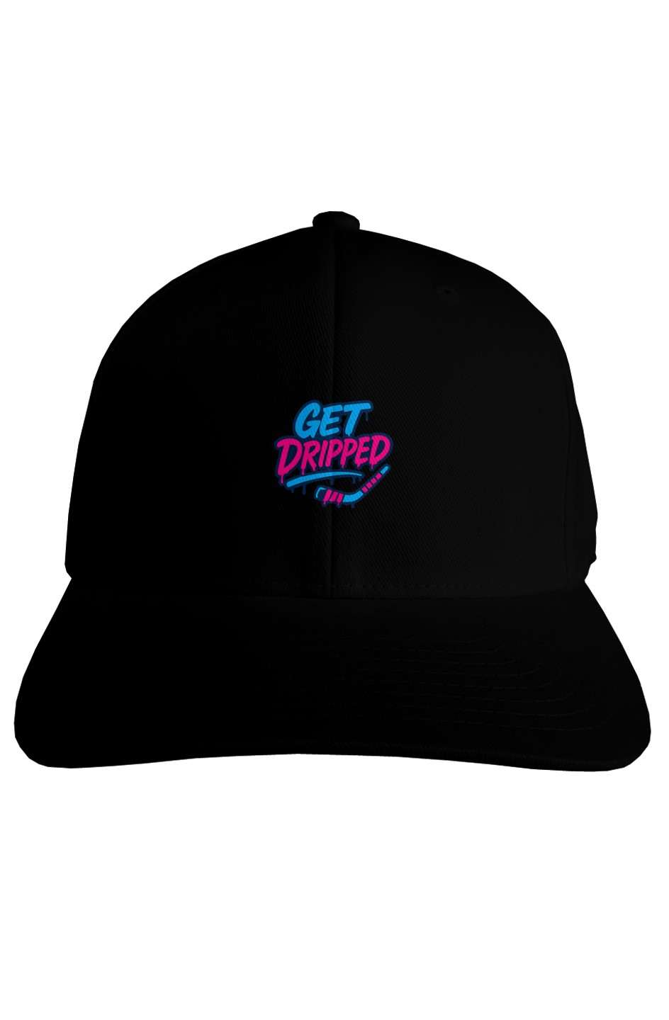Rink Drip Fitted Hat Double Sided - Twig Edition