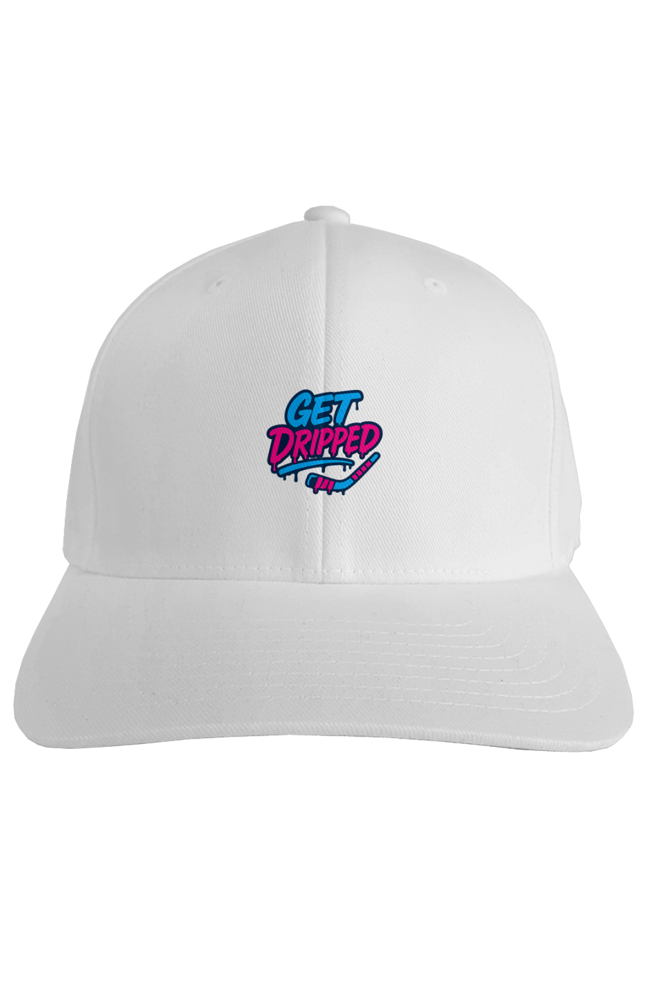 Rink Drip Fitted Hat Double Sided - Twig Edition