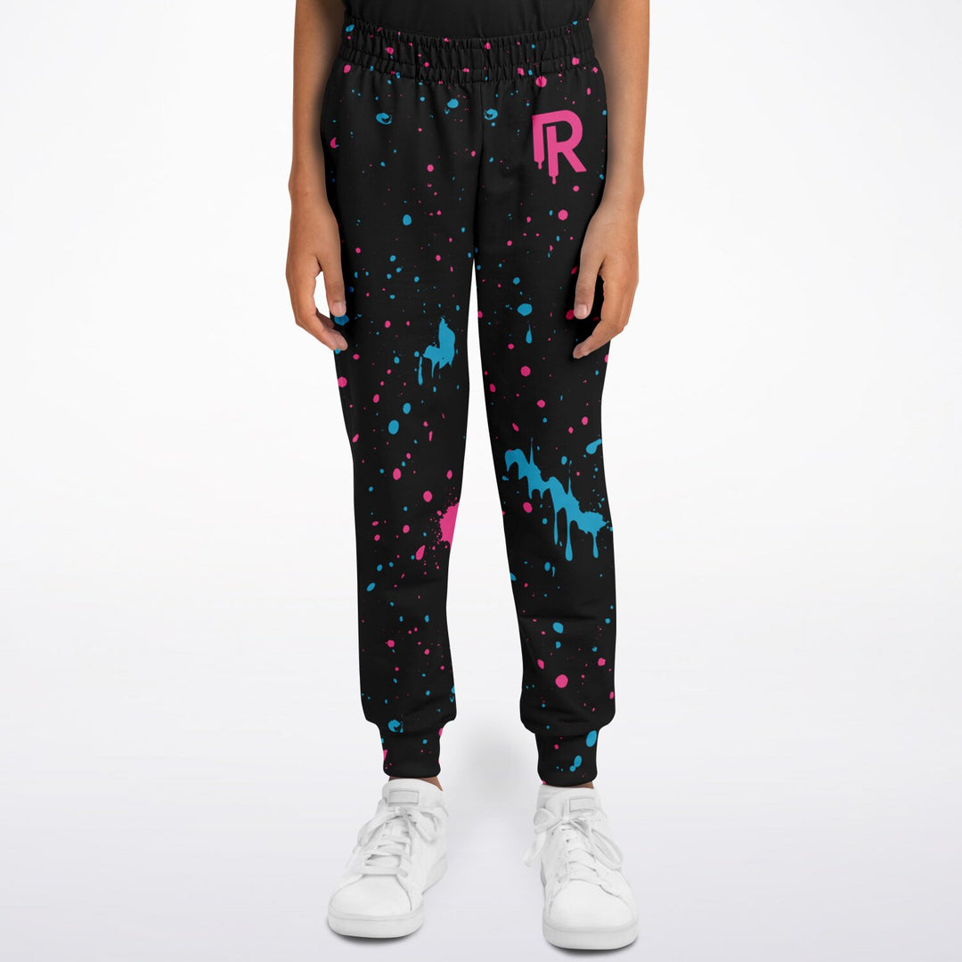 Rink Drip Youth Joggers – Paint the Ice Edition