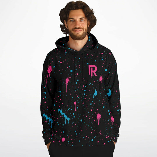 Rink Drip Adult Hoodie – Splatter Series: Paint the Ice